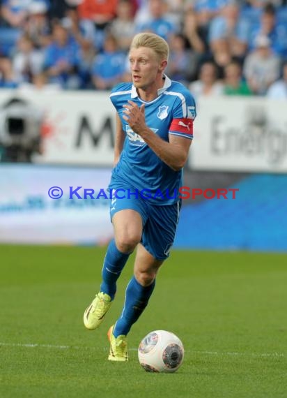 1. Fußball Bundesliga TSG 1899 Hoffenheim - FC Augsburg Wirsol Rhein Neckar Arena Sinsheim 12.04.2014 (© Fotostand / Loerz)