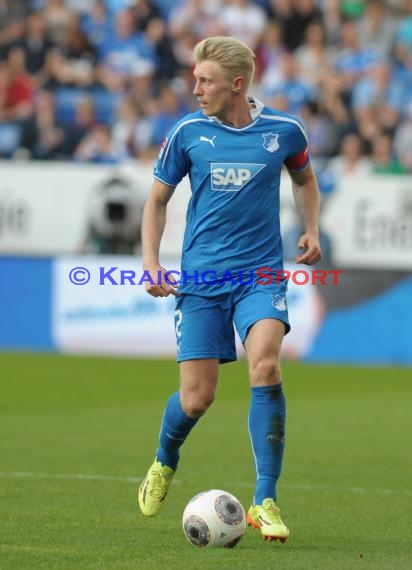 1. Fußball Bundesliga TSG 1899 Hoffenheim - FC Augsburg Wirsol Rhein Neckar Arena Sinsheim 12.04.2014 (© Fotostand / Loerz)