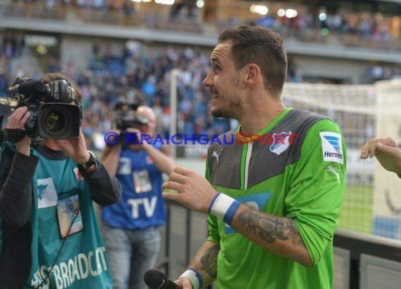 1. Fußball Bundesliga TSG 1899 Hoffenheim - FC Augsburg Wirsol Rhein Neckar Arena Sinsheim 12.04.2014 (© Fotostand / Loerz)