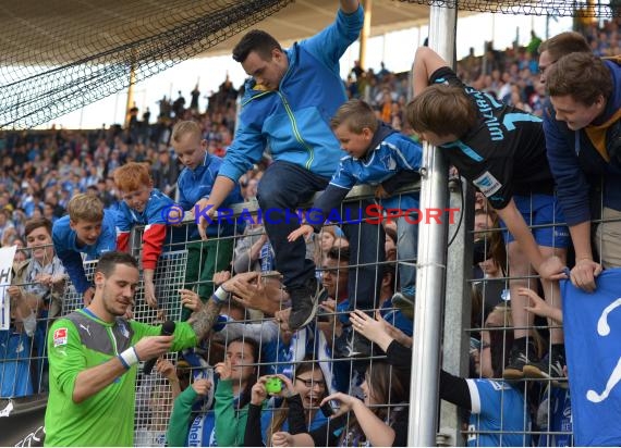 1. Fußball Bundesliga TSG 1899 Hoffenheim - FC Augsburg Wirsol Rhein Neckar Arena Sinsheim 12.04.2014 (© Fotostand / Loerz)