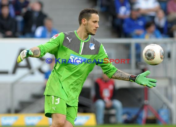 1. Fußball Bundesliga TSG 1899 Hoffenheim - FC Augsburg Wirsol Rhein Neckar Arena Sinsheim 12.04.2014 (© Fotostand / Loerz)