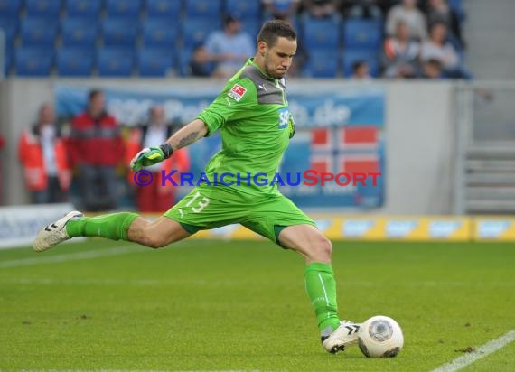 1. Fußball Bundesliga TSG 1899 Hoffenheim - FC Augsburg Wirsol Rhein Neckar Arena Sinsheim 12.04.2014 (© Fotostand / Loerz)