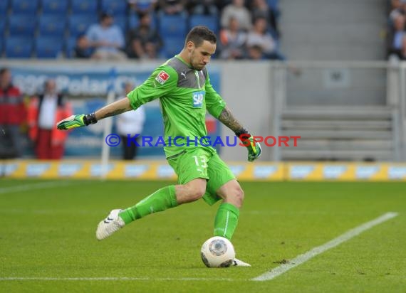 1. Fußball Bundesliga TSG 1899 Hoffenheim - FC Augsburg Wirsol Rhein Neckar Arena Sinsheim 12.04.2014 (© Fotostand / Loerz)