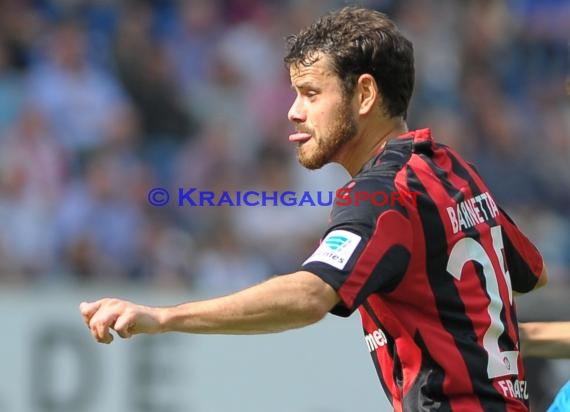 1. Fußball Bundesliga TSG 1899 Hoffenheim - Eintracht Frankfurt Wirsol Rhein Neckar Arena Sinsheim 26.04.2014 (© Fotostand / Loerz)