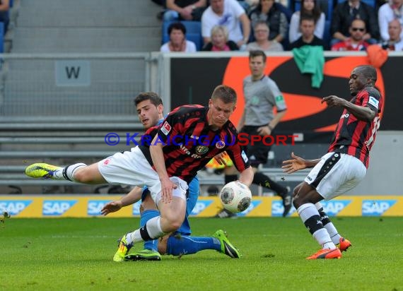 1. Fußball Bundesliga TSG 1899 Hoffenheim - Eintracht Frankfurt Wirsol Rhein Neckar Arena Sinsheim 26.04.2014 (© Fotostand / Loerz)