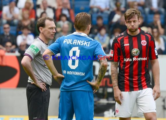 1. Fußball Bundesliga TSG 1899 Hoffenheim - Eintracht Frankfurt Wirsol Rhein Neckar Arena Sinsheim 26.04.2014 (© Fotostand / Loerz)