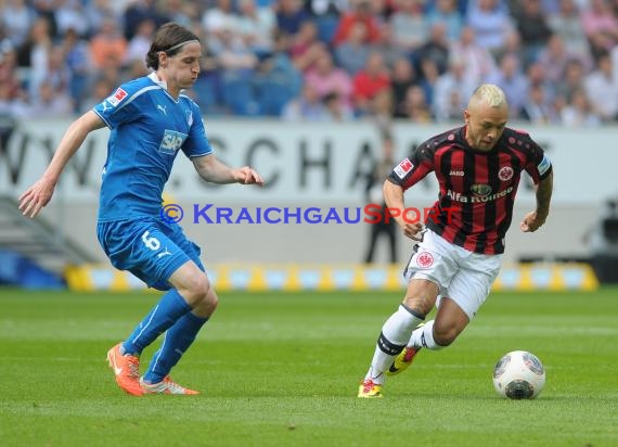 1. Fußball Bundesliga TSG 1899 Hoffenheim - Eintracht Frankfurt Wirsol Rhein Neckar Arena Sinsheim 26.04.2014 (© Fotostand / Loerz)