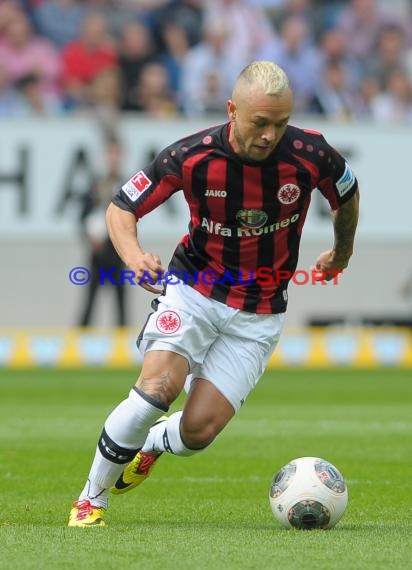 1. Fußball Bundesliga TSG 1899 Hoffenheim - Eintracht Frankfurt Wirsol Rhein Neckar Arena Sinsheim 26.04.2014 (© Fotostand / Loerz)