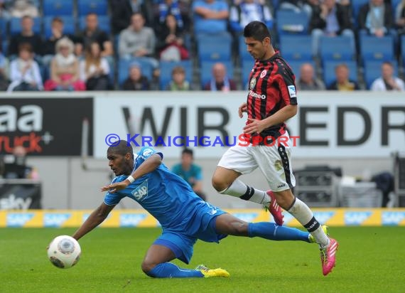 1. Fußball Bundesliga TSG 1899 Hoffenheim - Eintracht Frankfurt Wirsol Rhein Neckar Arena Sinsheim 26.04.2014 (© Fotostand / Loerz)