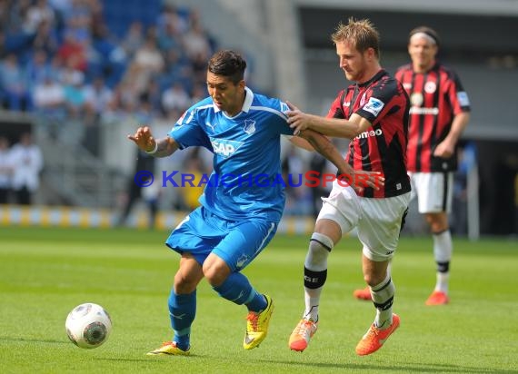 1. Fußball Bundesliga TSG 1899 Hoffenheim - Eintracht Frankfurt Wirsol Rhein Neckar Arena Sinsheim 26.04.2014 (© Fotostand / Loerz)