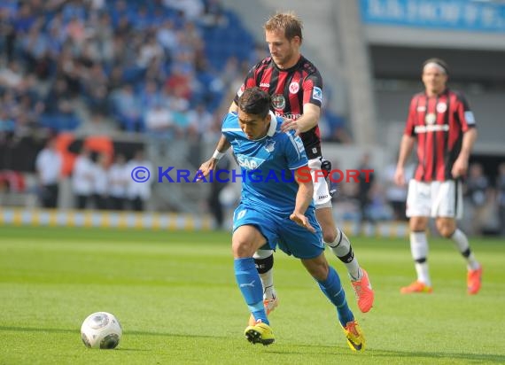 1. Fußball Bundesliga TSG 1899 Hoffenheim - Eintracht Frankfurt Wirsol Rhein Neckar Arena Sinsheim 26.04.2014 (© Fotostand / Loerz)