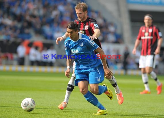 1. Fußball Bundesliga TSG 1899 Hoffenheim - Eintracht Frankfurt Wirsol Rhein Neckar Arena Sinsheim 26.04.2014 (© Fotostand / Loerz)