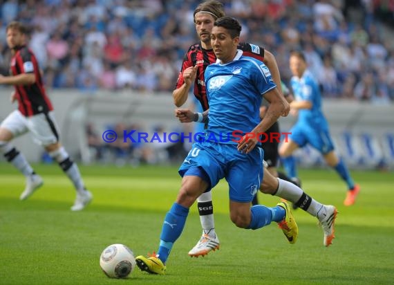 1. Fußball Bundesliga TSG 1899 Hoffenheim - Eintracht Frankfurt Wirsol Rhein Neckar Arena Sinsheim 26.04.2014 (© Fotostand / Loerz)