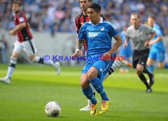 1. Fußball Bundesliga TSG 1899 Hoffenheim - Eintracht Frankfurt Wirsol Rhein Neckar Arena Sinsheim 26.04.2014 (© Fotostand / Loerz)