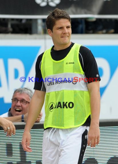 1. Fußball Bundesliga TSG 1899 Hoffenheim - Eintracht Frankfurt Wirsol Rhein Neckar Arena Sinsheim 26.04.2014 (© Fotostand / Loerz)