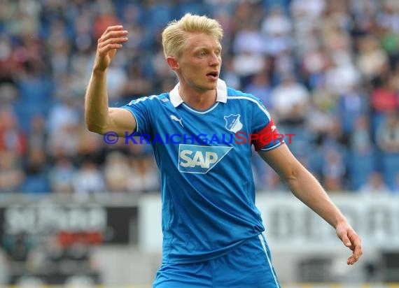 1. Fußball Bundesliga TSG 1899 Hoffenheim - Eintracht Frankfurt Wirsol Rhein Neckar Arena Sinsheim 26.04.2014 (© Fotostand / Loerz)