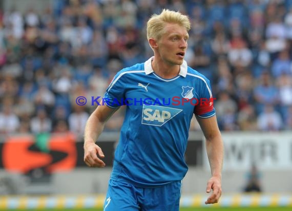 1. Fußball Bundesliga TSG 1899 Hoffenheim - Eintracht Frankfurt Wirsol Rhein Neckar Arena Sinsheim 26.04.2014 (© Fotostand / Loerz)