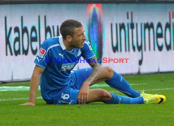 1. Fußball Bundesliga TSG 1899 Hoffenheim - Eintracht Frankfurt Wirsol Rhein Neckar Arena Sinsheim 26.04.2014 (© Fotostand / Loerz)