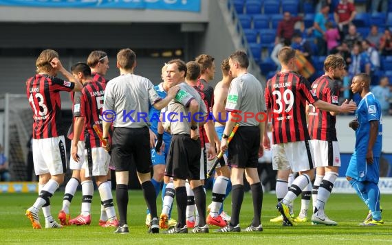 1. Fußball Bundesliga TSG 1899 Hoffenheim - Eintracht Frankfurt Wirsol Rhein Neckar Arena Sinsheim 26.04.2014 (© Fotostand / Loerz)