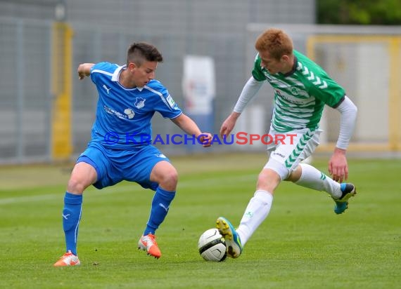 A-Junioren Fussball Bundesliga Süd/Südwest TSG 1899 Hoffenheim - SpVgg Greuther Fürth 03.05.2014 (© Fotostand / Loerz)