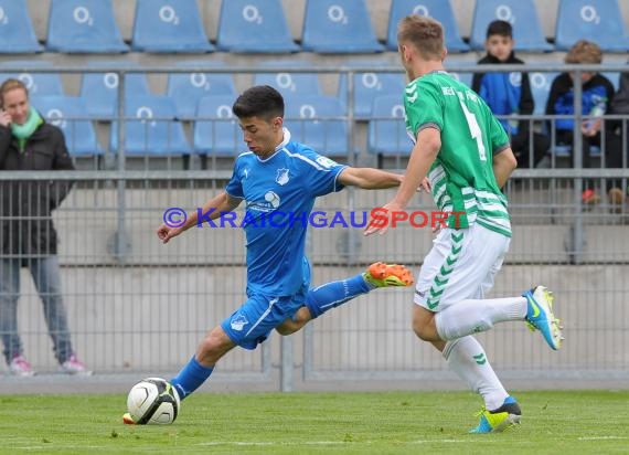 A-Junioren Fussball Bundesliga Süd/Südwest TSG 1899 Hoffenheim - SpVgg Greuther Fürth 03.05.2014 (© Fotostand / Loerz)