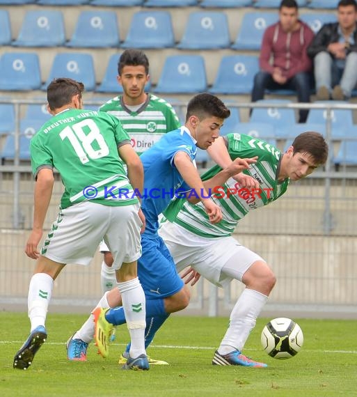 A-Junioren Fussball Bundesliga Süd/Südwest TSG 1899 Hoffenheim - SpVgg Greuther Fürth 03.05.2014 (© Fotostand / Loerz)