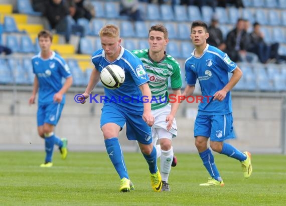 A-Junioren Fussball Bundesliga Süd/Südwest TSG 1899 Hoffenheim - SpVgg Greuther Fürth 03.05.2014 (© Fotostand / Loerz)