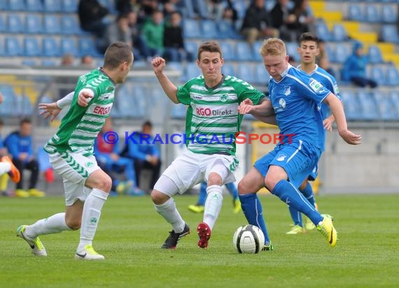 A-Junioren Fussball Bundesliga Süd/Südwest TSG 1899 Hoffenheim - SpVgg Greuther Fürth 03.05.2014 (© Fotostand / Loerz)