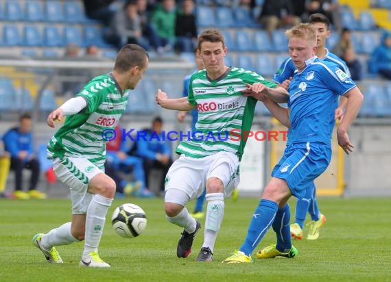 A-Junioren Fussball Bundesliga Süd/Südwest TSG 1899 Hoffenheim - SpVgg Greuther Fürth 03.05.2014 (© Fotostand / Loerz)