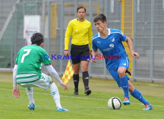 A-Junioren Fussball Bundesliga Süd/Südwest TSG 1899 Hoffenheim - SpVgg Greuther Fürth 03.05.2014 (© Fotostand / Loerz)