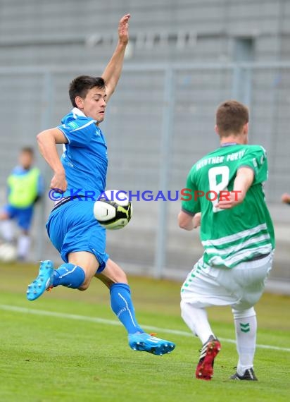 A-Junioren Fussball Bundesliga Süd/Südwest TSG 1899 Hoffenheim - SpVgg Greuther Fürth 03.05.2014 (© Fotostand / Loerz)