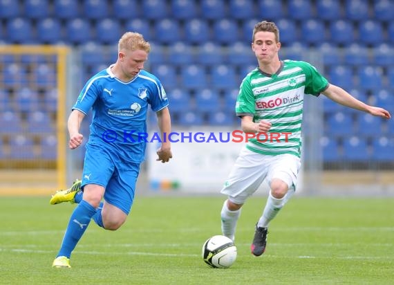 A-Junioren Fussball Bundesliga Süd/Südwest TSG 1899 Hoffenheim - SpVgg Greuther Fürth 03.05.2014 (© Fotostand / Loerz)