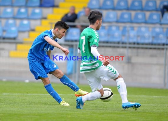 A-Junioren Fussball Bundesliga Süd/Südwest TSG 1899 Hoffenheim - SpVgg Greuther Fürth 03.05.2014 (© Fotostand / Loerz)