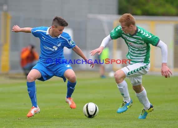 A-Junioren Fussball Bundesliga Süd/Südwest TSG 1899 Hoffenheim - SpVgg Greuther Fürth 03.05.2014 (© Fotostand / Loerz)