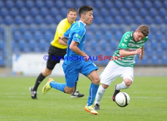 A-Junioren Fussball Bundesliga Süd/Südwest TSG 1899 Hoffenheim - SpVgg Greuther Fürth 03.05.2014 (© Fotostand / Loerz)