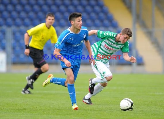 A-Junioren Fussball Bundesliga Süd/Südwest TSG 1899 Hoffenheim - SpVgg Greuther Fürth 03.05.2014 (© Fotostand / Loerz)