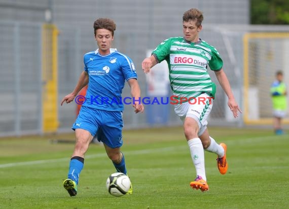 A-Junioren Fussball Bundesliga Süd/Südwest TSG 1899 Hoffenheim - SpVgg Greuther Fürth 03.05.2014 (© Fotostand / Loerz)