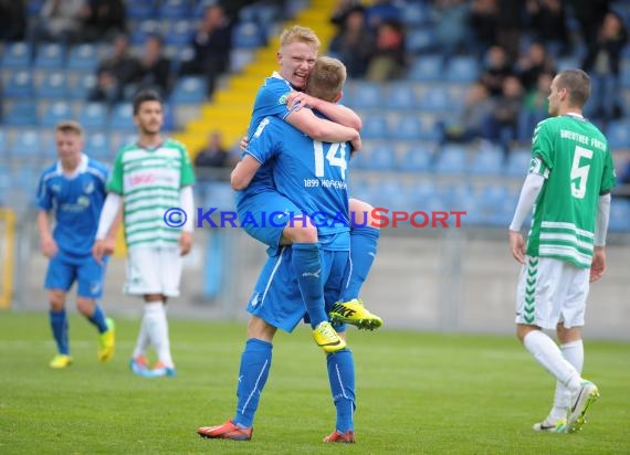 A-Junioren Fussball Bundesliga Süd/Südwest TSG 1899 Hoffenheim - SpVgg Greuther Fürth 03.05.2014 (© Fotostand / Loerz)