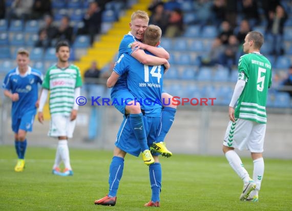 A-Junioren Fussball Bundesliga Süd/Südwest TSG 1899 Hoffenheim - SpVgg Greuther Fürth 03.05.2014 (© Fotostand / Loerz)