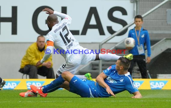 1. Fußball Bundesliga TSG 1899 Hoffenheim - Eintracht Braunschweig Wirsol Rhein Neckar Arena Sinsheim 10.05.2014 (© Fotostand / Loerz)