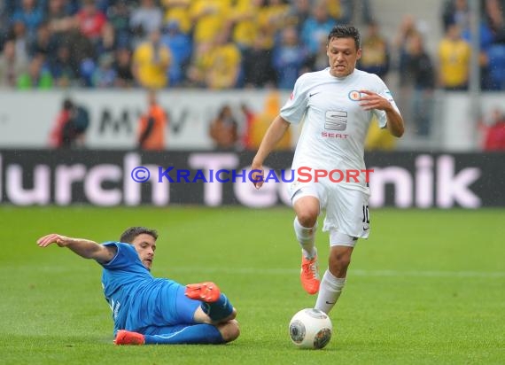 1. Fußball Bundesliga TSG 1899 Hoffenheim - Eintracht Braunschweig Wirsol Rhein Neckar Arena Sinsheim 10.05.2014 (© Fotostand / Loerz)