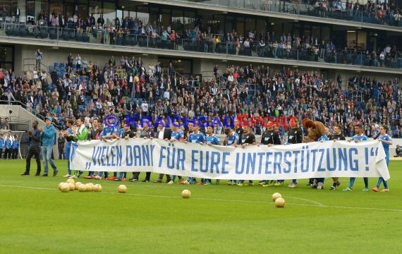 1. Fußball Bundesliga TSG 1899 Hoffenheim - Eintracht Braunschweig Wirsol Rhein Neckar Arena Sinsheim 10.05.2014 (© Fotostand / Loerz)