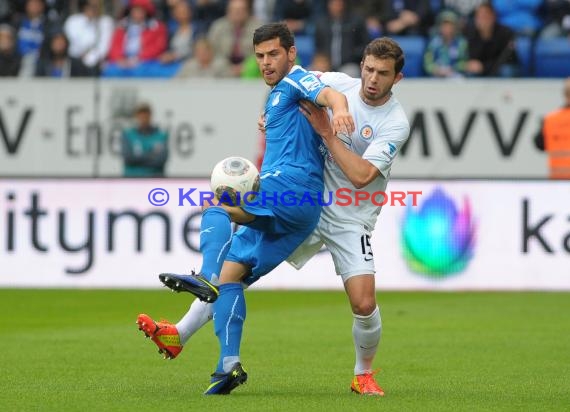 1. Fußball Bundesliga TSG 1899 Hoffenheim - Eintracht Braunschweig Wirsol Rhein Neckar Arena Sinsheim 10.05.2014 (© Fotostand / Loerz)