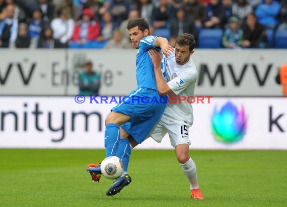 1. Fußball Bundesliga TSG 1899 Hoffenheim - Eintracht Braunschweig Wirsol Rhein Neckar Arena Sinsheim 10.05.2014 (© Fotostand / Loerz)