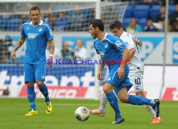 1. Fußball Bundesliga TSG 1899 Hoffenheim - Eintracht Braunschweig Wirsol Rhein Neckar Arena Sinsheim 10.05.2014 (© Fotostand / Loerz)