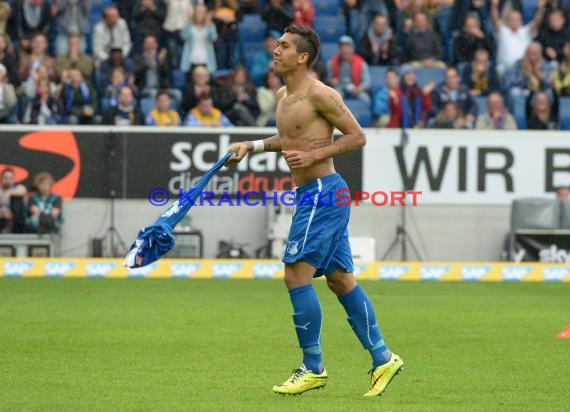 1. Fußball Bundesliga TSG 1899 Hoffenheim - Eintracht Braunschweig Wirsol Rhein Neckar Arena Sinsheim 10.05.2014 (© Fotostand / Loerz)