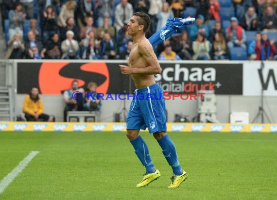 1. Fußball Bundesliga TSG 1899 Hoffenheim - Eintracht Braunschweig Wirsol Rhein Neckar Arena Sinsheim 10.05.2014 (© Fotostand / Loerz)