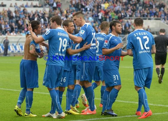 1. Fußball Bundesliga TSG 1899 Hoffenheim - Eintracht Braunschweig Wirsol Rhein Neckar Arena Sinsheim 10.05.2014 (© Fotostand / Loerz)