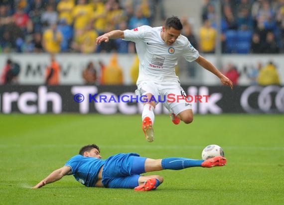 1. Fußball Bundesliga TSG 1899 Hoffenheim - Eintracht Braunschweig Wirsol Rhein Neckar Arena Sinsheim 10.05.2014 (© Fotostand / Loerz)