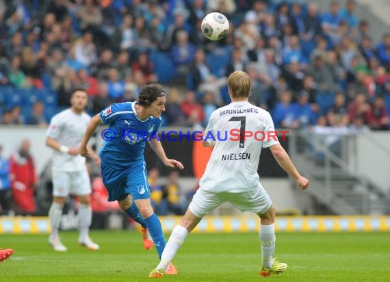 1. Fußball Bundesliga TSG 1899 Hoffenheim - Eintracht Braunschweig Wirsol Rhein Neckar Arena Sinsheim 10.05.2014 (© Fotostand / Loerz)